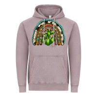 Vintage Zinc western cactus rainbow Vintage Hoodie - Zillion Design Studio