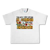 Lunar Rock may your coffe always be stronger than your passengers Urban Heavy Tee - CowhideDigitalArt