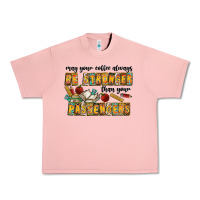 Salmon may your coffe always be stronger than your passengers Urban Heavy Tee - CowhideDigitalArt
