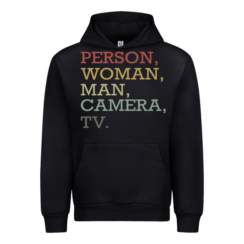 Person Woman Man Camera Tv Urban Hoodie by Bettercallsaul | Teevron