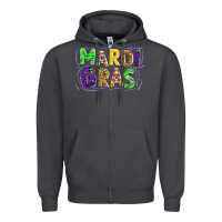 Smoke mardi gras Zipper Hoodie - AdoDesignShop