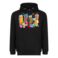 Black teacher life pencils Heavyweight Hoodie - MaliasSmallBusiness