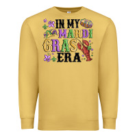Antique Gold in my mardi gras era Premium Sweatshirt - MaliasSmallBusiness