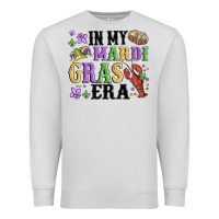 Dove Grey in my mardi gras era Premium Sweatshirt - MaliasSmallBusiness