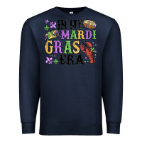 Navy in my mardi gras era Premium Sweatshirt - MaliasSmallBusiness