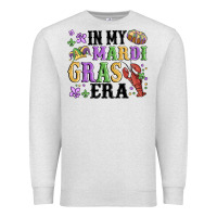 Oatmeal Heather in my mardi gras era Premium Sweatshirt - MaliasSmallBusiness