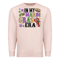 Pale Pink in my mardi gras era Premium Sweatshirt - MaliasSmallBusiness