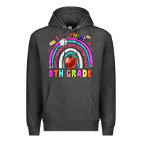 Charcoal Heather 5 th grade Premium Hoodie - BundleAndBundleShop