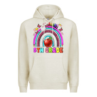 Oatmeal Heather 5 th grade Premium Hoodie - BundleAndBundleShop