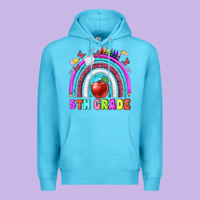 5 Th Grade Premium Hoodie Designed By Bundleandbundleshop