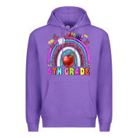 Purple 5 th grade Premium Hoodie - BundleAndBundleShop