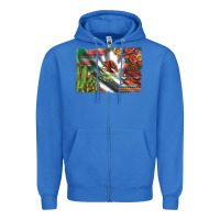 True Royal mexico flag sunflowers roses and cactus with serape aztec and leopard Zipper Hoodie - Artiststas