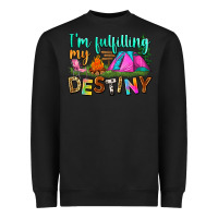Black i'm fulfilling my destiny Heavyweight Sweatshirt - Zillion Design Studio
