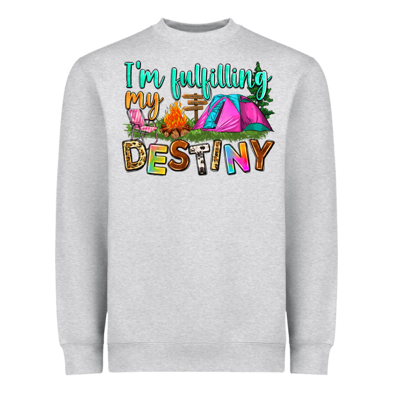 I'm Fulfilling My Destiny Heavyweight Sweatshirt by Zillion Design Studio | Teevron
