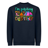 Navy i'm fulfilling my destiny Heavyweight Sweatshirt - Zillion Design Studio