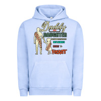 Daddy And Daughter Not Always Eye To Eye But Always Heart To Heart Urban Hoodie | Teevron