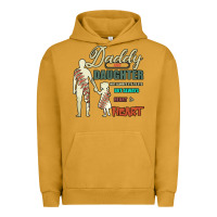 Pigment Peanut Butter Daddy And Daughter Not Always Eye To Eye But Always Heart To Heart Urban Hoodie - Bettercallsaul