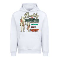 White Daddy And Daughter Not Always Eye To Eye But Always Heart To Heart Urban Hoodie - Bettercallsaul