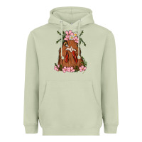 Matcha chicken Heavyweight Hoodie - MaliasSmallBusiness