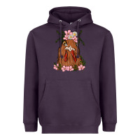 Plum chicken Heavyweight Hoodie - MaliasSmallBusiness