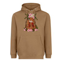 Toasted Coconut chicken Heavyweight Hoodie - MaliasSmallBusiness