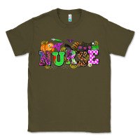 Army Green halloween nurse Classic Tee - AdoDesignShop