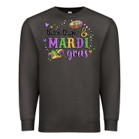 Smoke thick thighs mardi gras Premium Sweatshirt - MaliasSmallBusiness