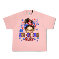 Salmon All American babe Urban Heavy Tee - Neo Western