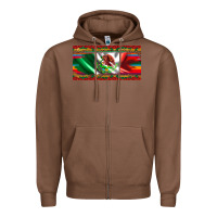 Chestnut mexico flag serape roses leopard and glitter licanse plate Zipper Hoodie - Artiststas