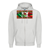 Dove Grey mexico flag serape roses leopard and glitter licanse plate Zipper Hoodie - Artiststas