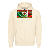 Sandshell mexico flag serape roses leopard and glitter licanse plate Zipper Hoodie - Artiststas