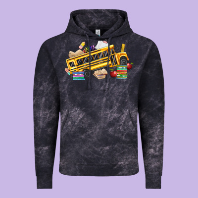 School Bus Driver Vintage Hoodie Designed By Texasbilliewilder