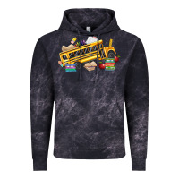 Cloud Black school bus driver Vintage Hoodie - texasbilliewilder