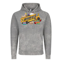 Cloud Rock school bus driver Vintage Hoodie - texasbilliewilder