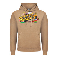 Vintage Coffee school bus driver Vintage Hoodie - texasbilliewilder