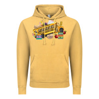 Vintage Mustard school bus driver Vintage Hoodie - texasbilliewilder