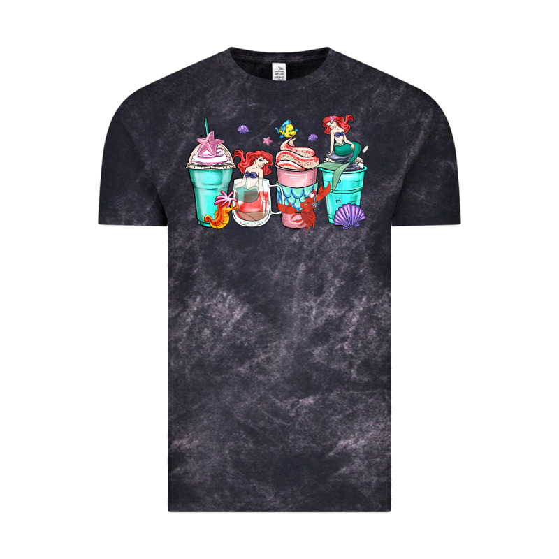 Ariel Coffee Cups Vintage Tee by Zillion Design Studio | Teevron