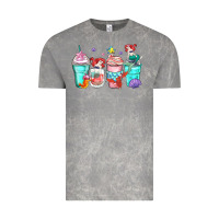 Cloud Rock ariel coffee cups Vintage Tee - Zillion Design Studio