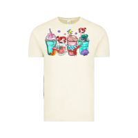 Vintage Arctic ariel coffee cups Vintage Tee - Zillion Design Studio