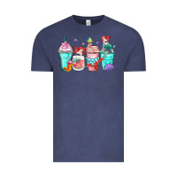 Vintage Denim ariel coffee cups Vintage Tee - Zillion Design Studio