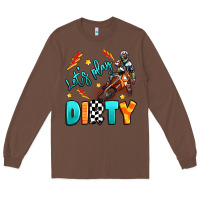 Chestnut let's play dirty Long Sleeve Tee - Artiststas