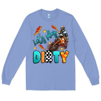 Colony Blue let's play dirty Long Sleeve Tee - Artiststas