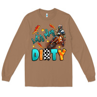 Toasted Coconut let's play dirty Long Sleeve Tee - Artiststas