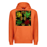 Carrot african and leaf seamless pattern Premium Hoodie - BundleAndBundleShop
