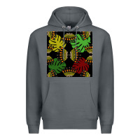 Rock african and leaf seamless pattern Premium Hoodie - BundleAndBundleShop