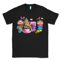 Black nail art  coffee cups Classic Tee - AdoDesignShop