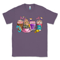 Lavender nail art  coffee cups Classic Tee - AdoDesignShop