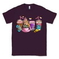 Plum nail art  coffee cups Classic Tee - AdoDesignShop