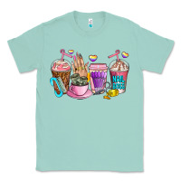 Seafoam nail art  coffee cups Classic Tee - AdoDesignShop