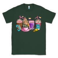 Sports Green nail art  coffee cups Classic Tee - AdoDesignShop